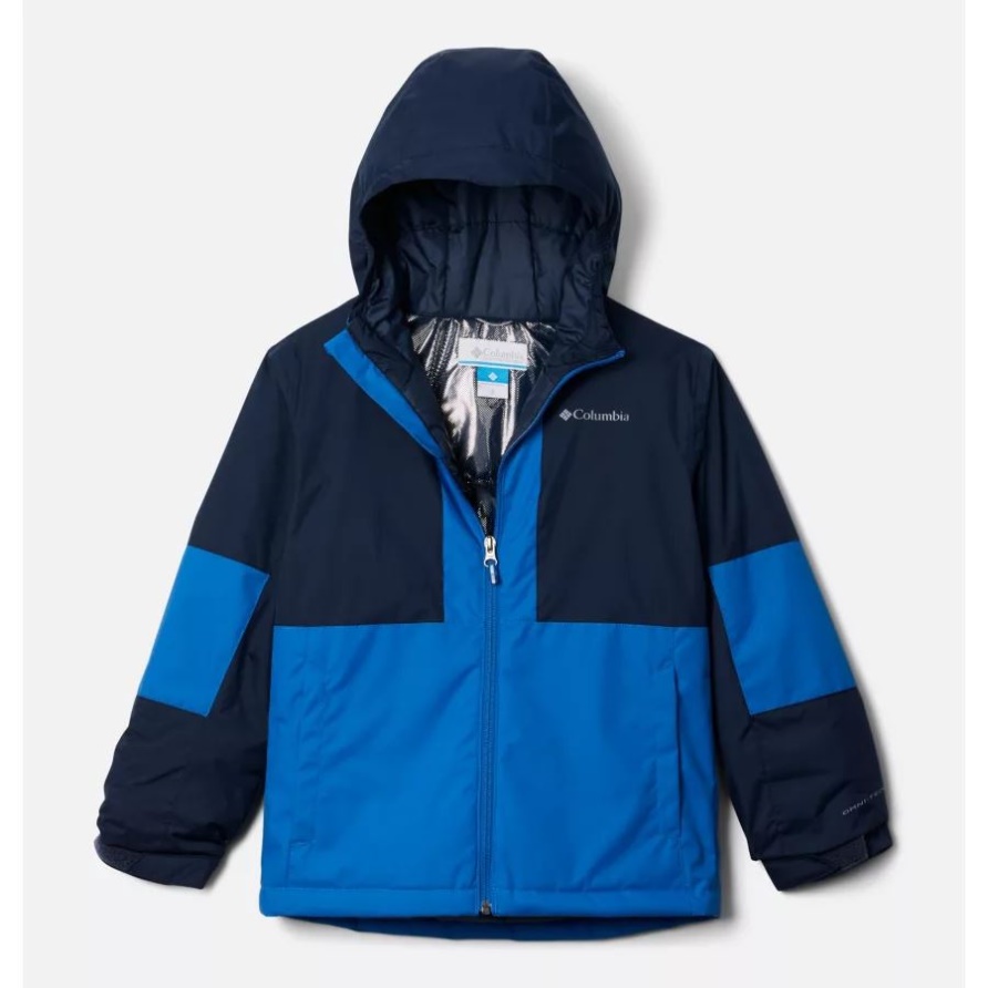 Columbia Brand Oso Mountain Isolierte Jacke Für Jungen Collegiate Navy/helles Indigo