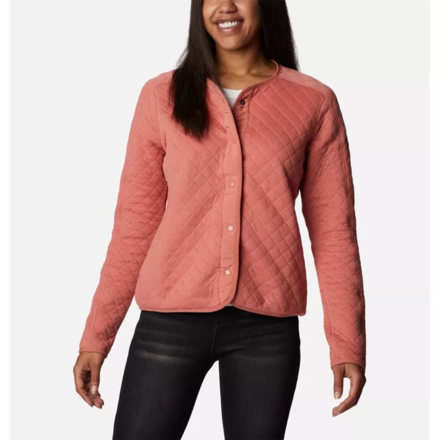 Columbia Brand Lodge Steppjacke Von Columbia Brand In Dunkler Koralle