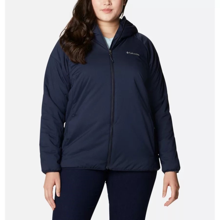 Columbia Brand Dark Nocturnal Kruser Ridge II Softshell-Plüschjacke Für Damen In Übergröße