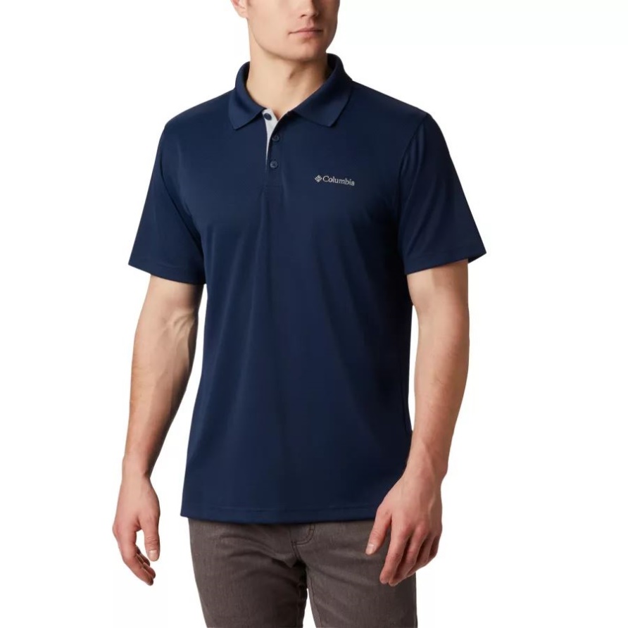 Columbia Brand Herren Nutzer Poloshirt Collegiate Navy