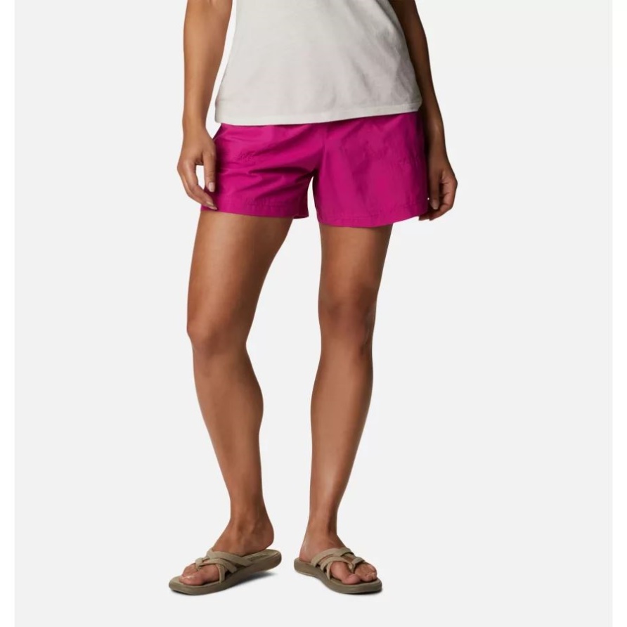 Columbia Brand Wild Fuchsia Sandy River Shorts Für Damen
