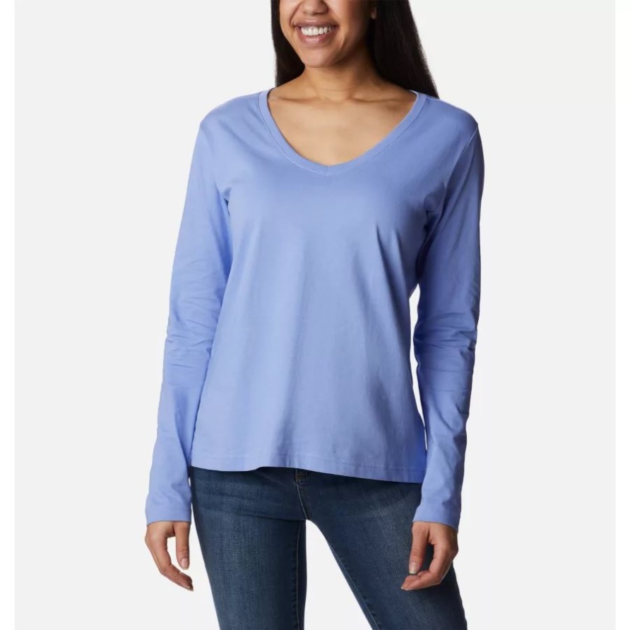Columbia Brand Damen Sapphire Point Langarmshirt Serenity