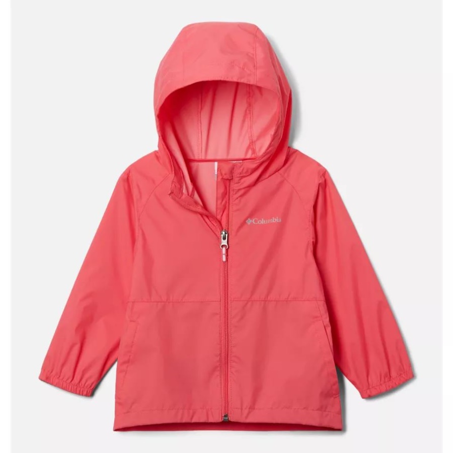 Columbia Bright Geranium Switchback II Regenjacke Für Mädchen Für Kleinkinder