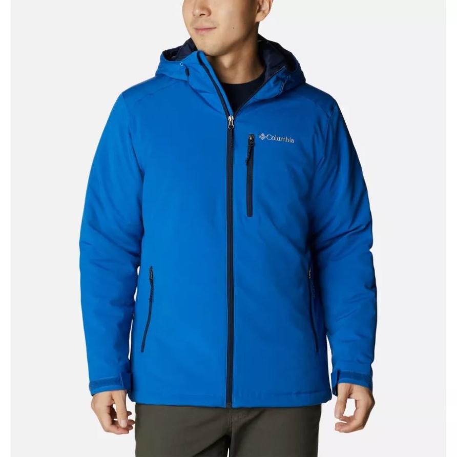 Columbia Bright Indigo/College Navy Gate Racer Isolierte Softshelljacke Für Herren