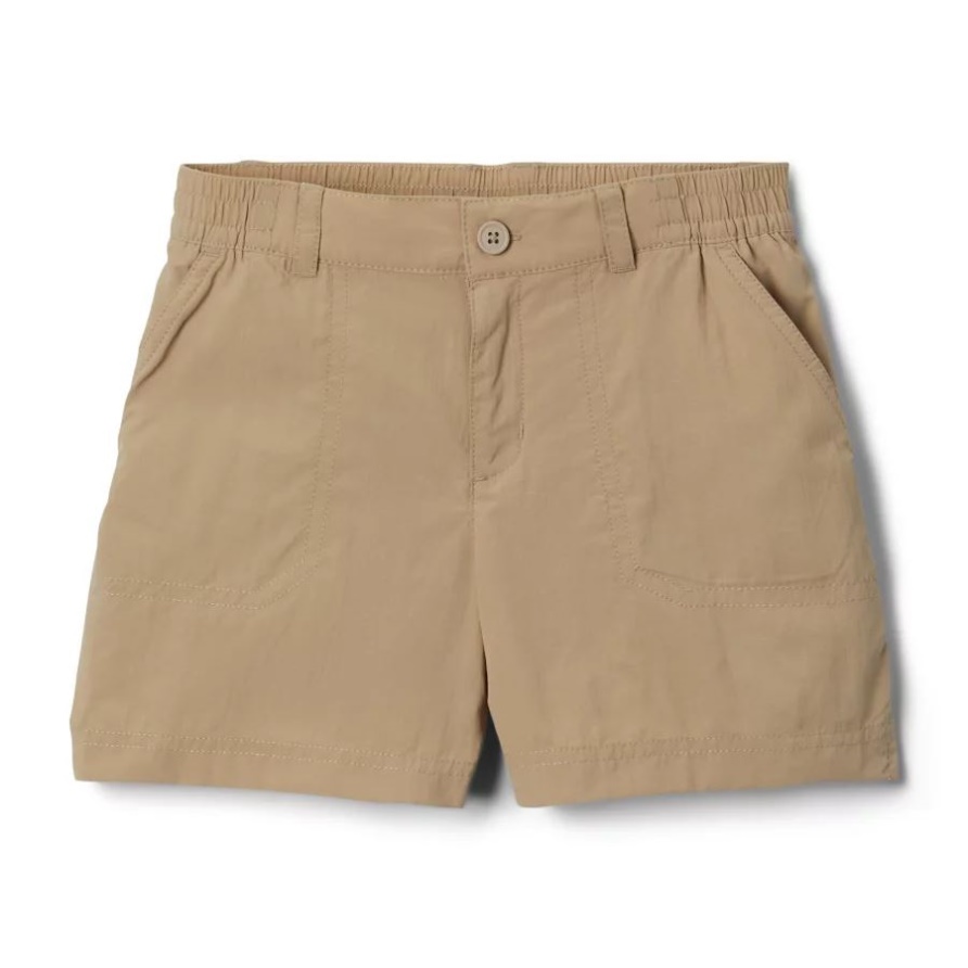 Columbia British Tan Mädchen Shorts Silber Ridge Iv Neu
