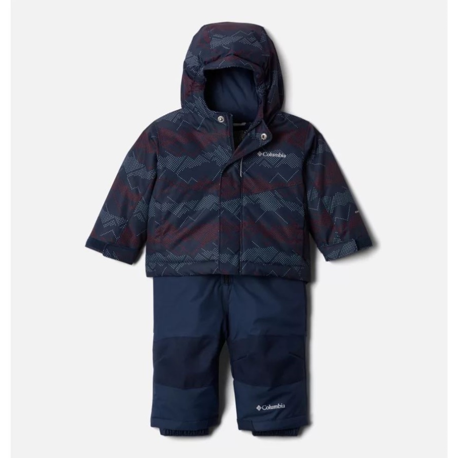 Columbia Buga Set Infant Coll Navy Dotscape Print/coll Navy Neu