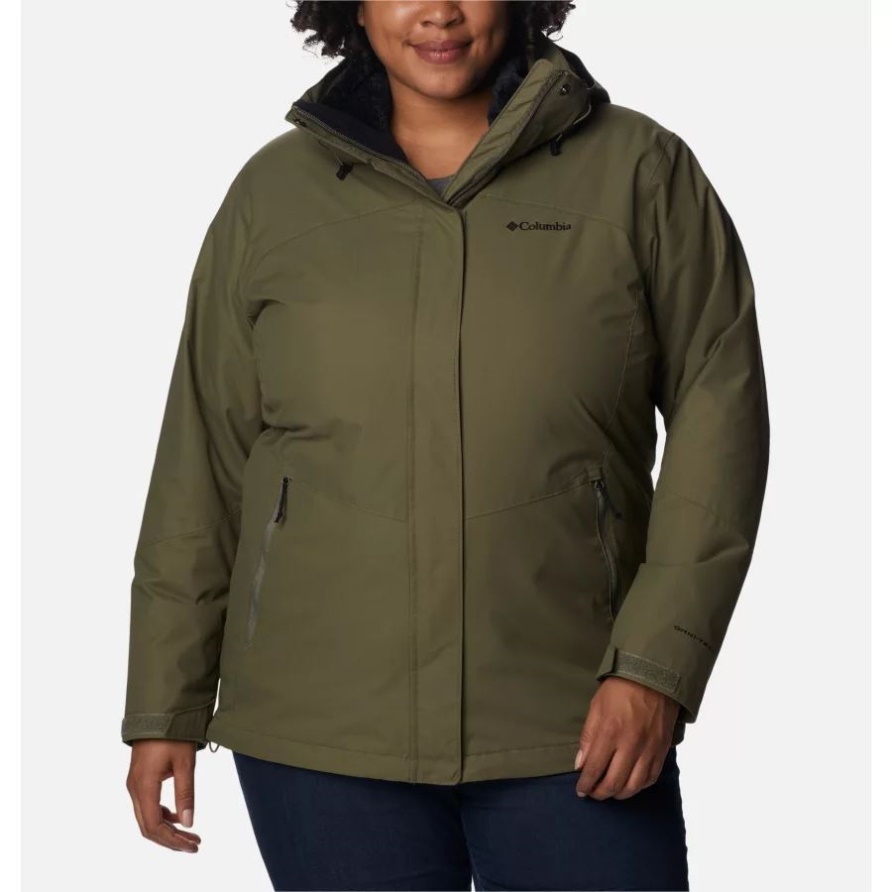 Columbia Bugaboo Ii Fleece-wechseljacke Plus Größe Steingrün
