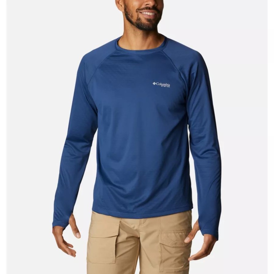 Columbia Carbon Herren Pfg Null Regeln Eis Langarmshirt