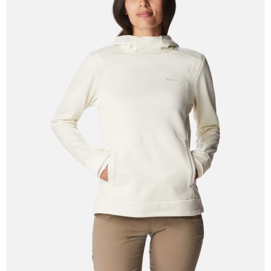 Columbia Chalk Heather Claudia Ridge Fleecepullover Für Damen
