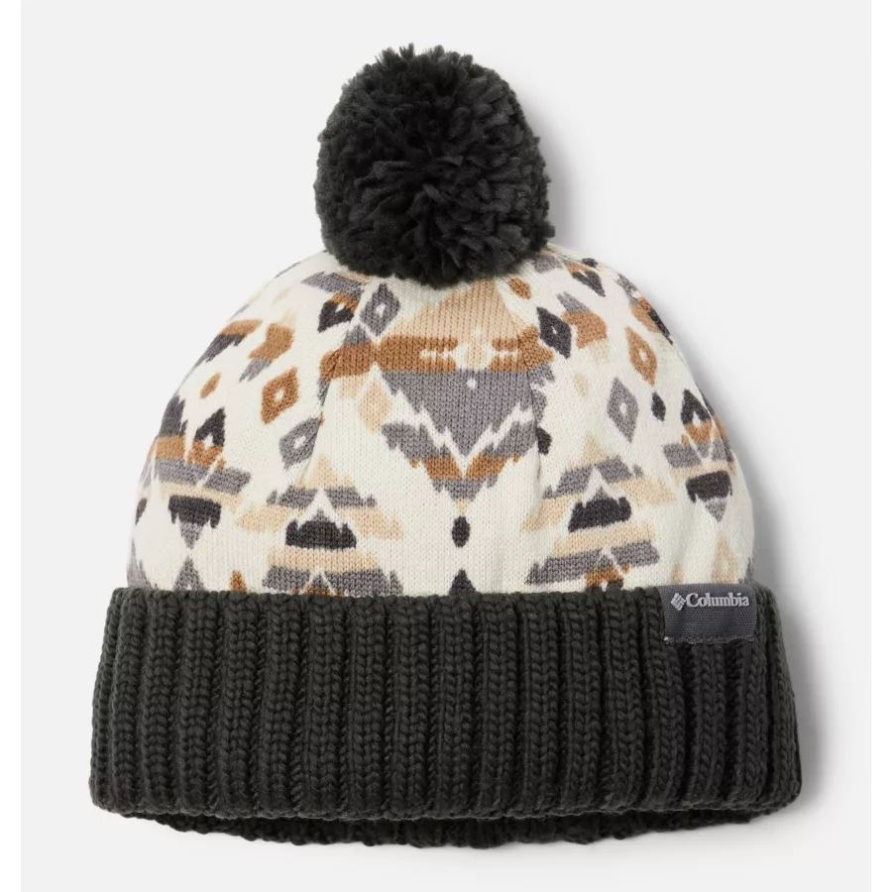 Columbia Chalk Rocky Mt Unisex-Pullover Wetter-Pom-Mütze