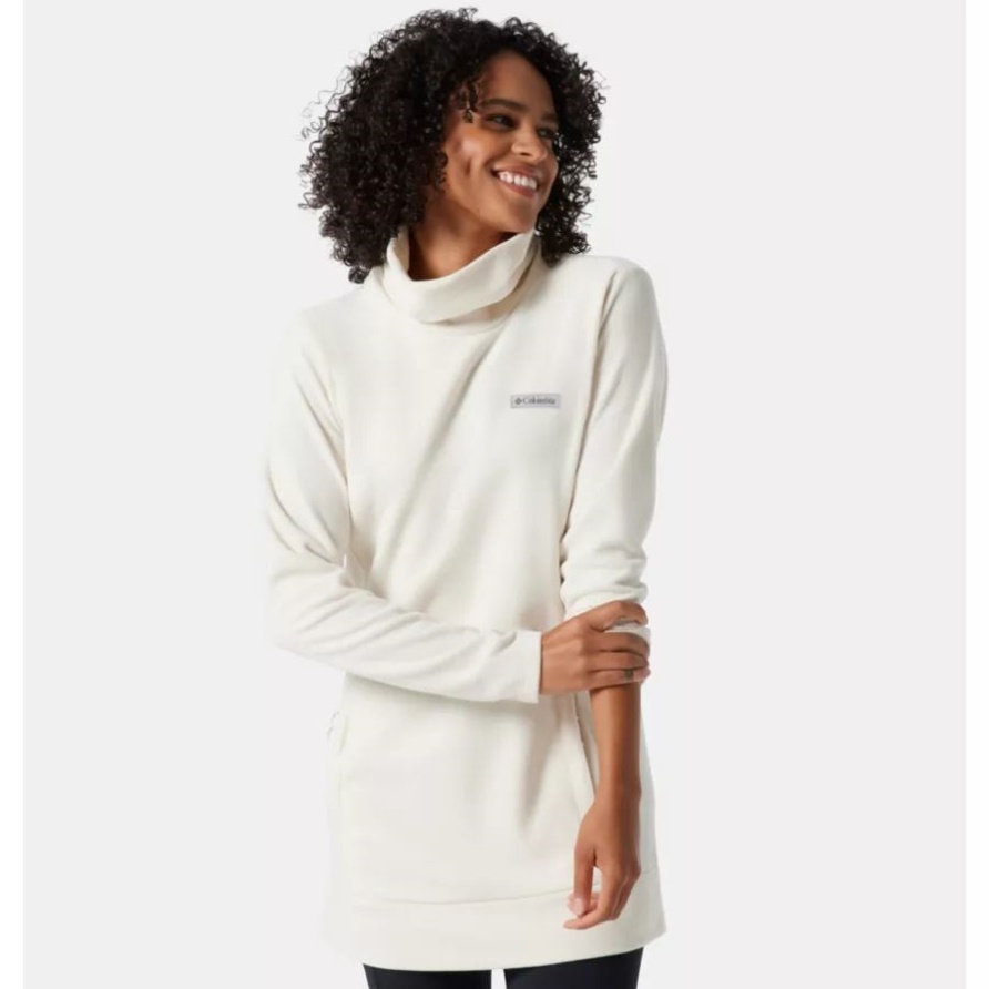 Columbia Chalk Ali Peak Fleece-Tunika Für Damen