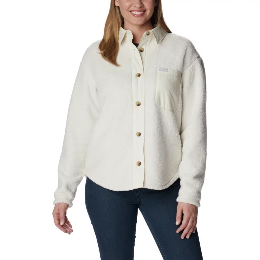 Columbia Chalk West Bend Fleece-Hemdjacke Für Damen