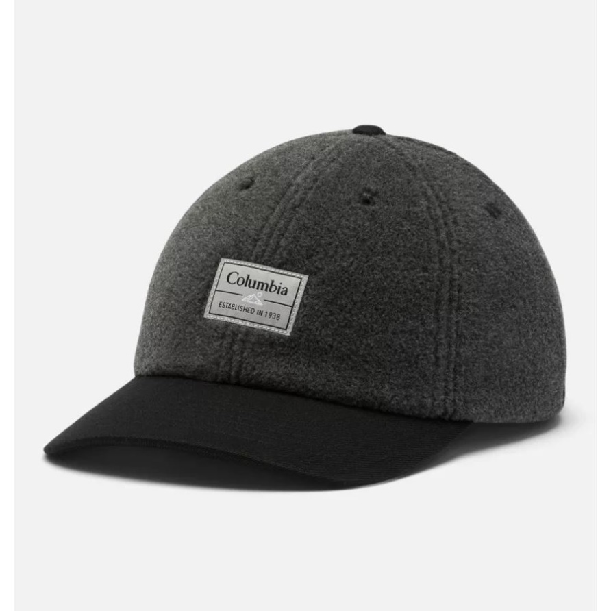 Columbia Charcoal Heather/Black CSC II Fleece-Ballkappe