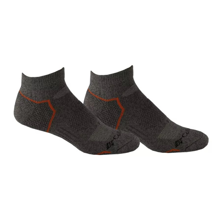 Columbia Charcoal Balance Point Niedrige Herrensocken 2er-Pckg
