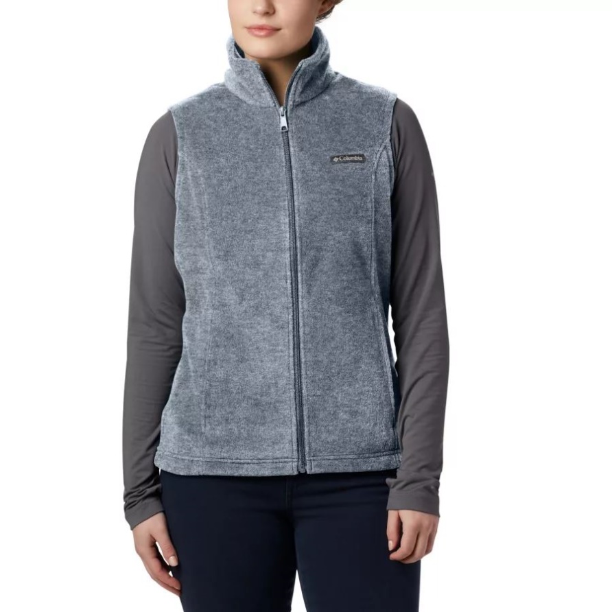 Columbia Cirrus Grey Heather Benton Springs Weste Für Damen