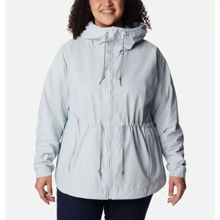 Columbia Cirrusgraue Lillian Ridge Shelljacke Für Damen Plus Größe