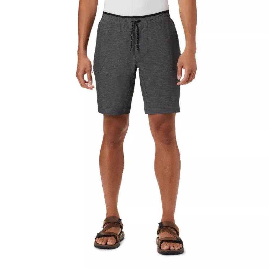 Columbia City Grey Heather Twisted Creek Shorts Für Herren