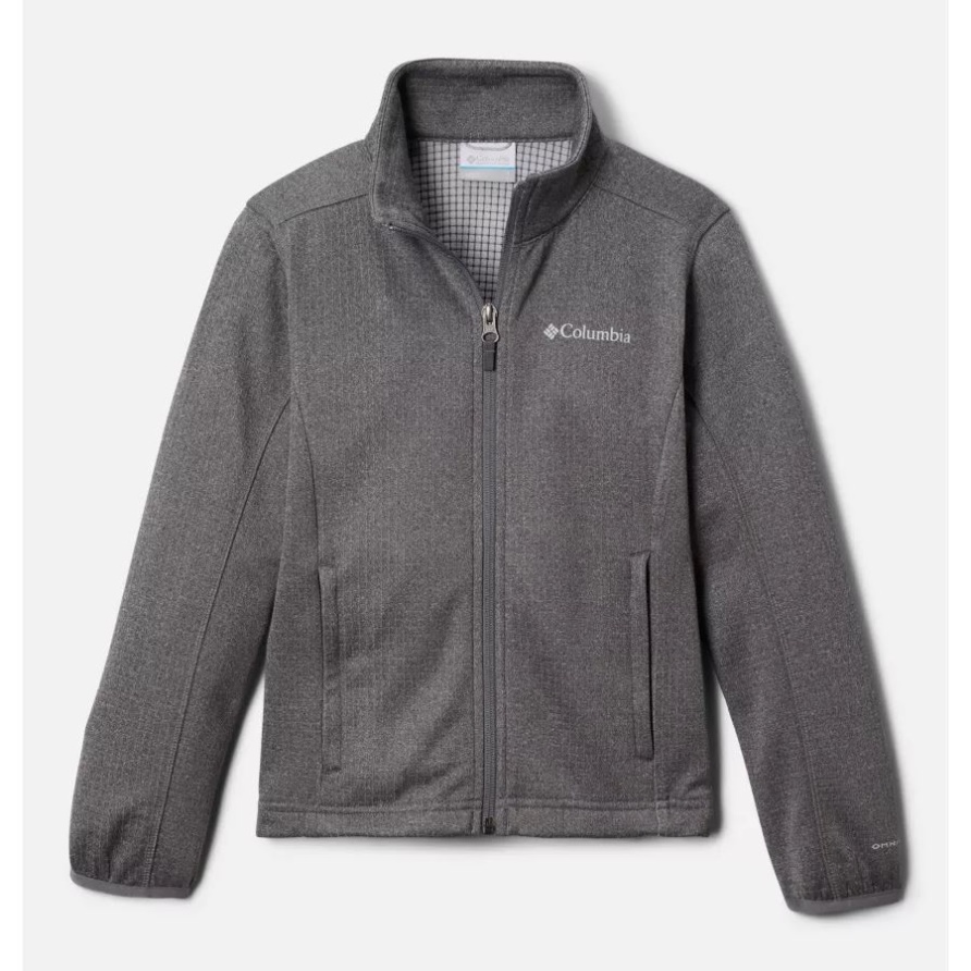 Columbia City Grau Meliert Jugend Park View Fleecejacke