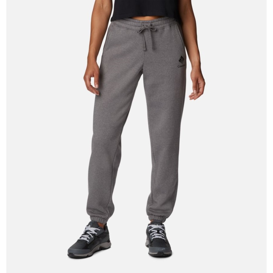 Columbia City Grau Hthr/schwarz Csc Stacked Logo Columbia Trek Jogginghose Für Damen