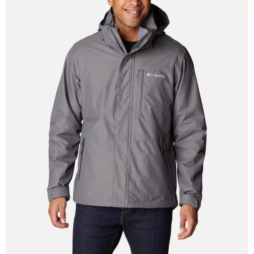 Columbia City Grey Gulfport 3-in-1-Wechseljacke Für Herren