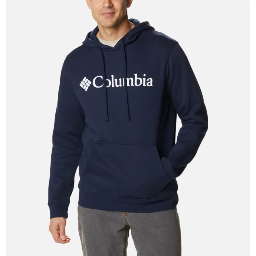 Columbia Collegiate Navy/CSC Markenlogo Columbia Trek Hoodie Für Herren