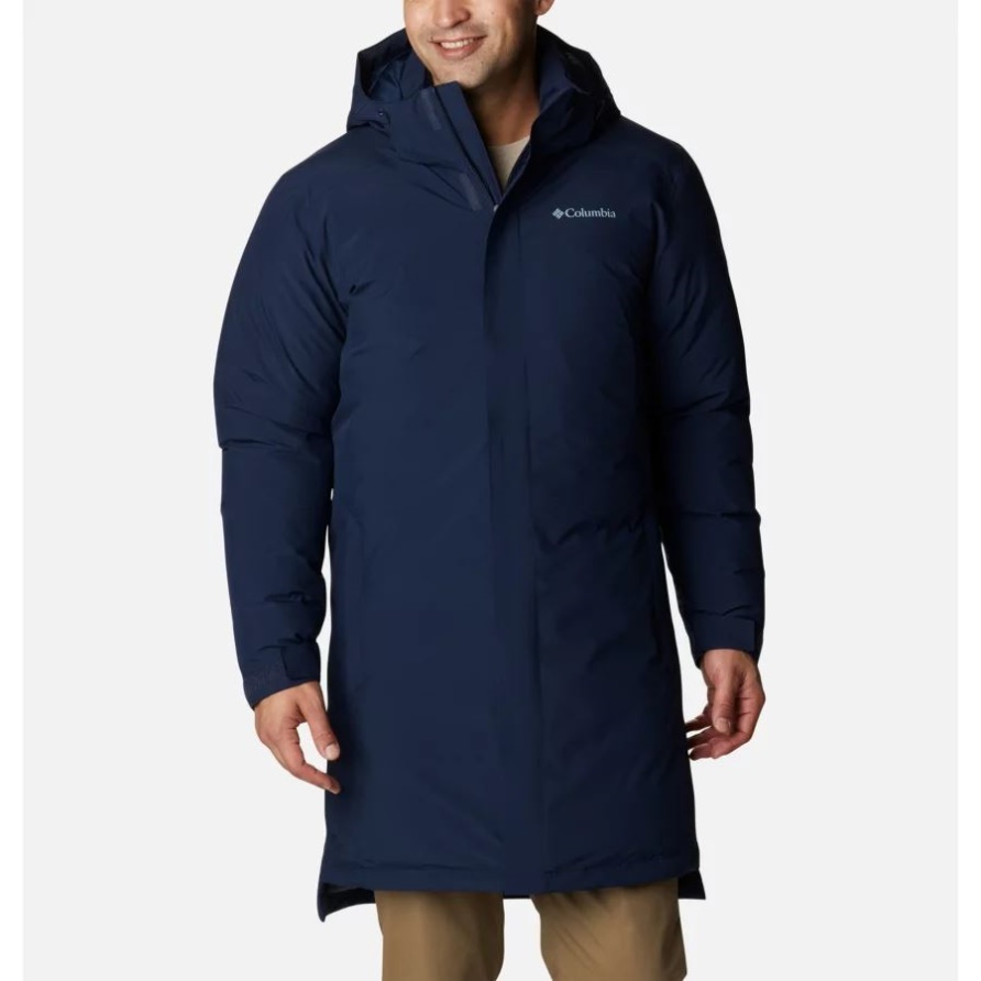 Columbia Collegiate Navy Pfeilspur Isolierter Parka Für Herren