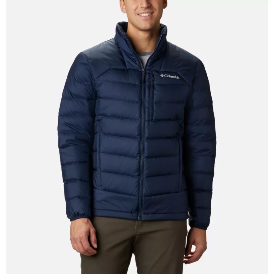 Columbia Collegiate Navy Herren-Herbst-Park-Daunenjacke
