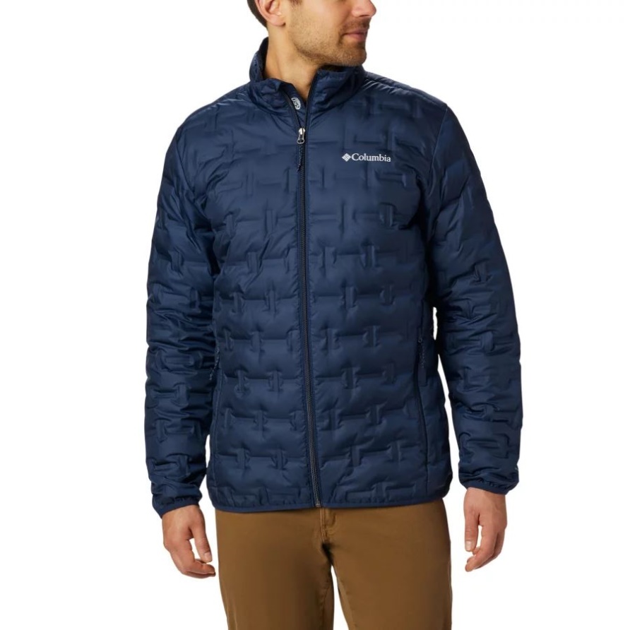 Columbia Collegiate Navy Delta Ridge Daunenjacke Für Herren