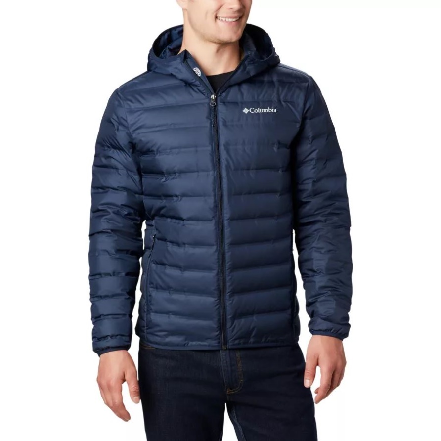 Columbia Collegiate Navy Lake 22 Daunenjacke Mit Kapuze Für Herren