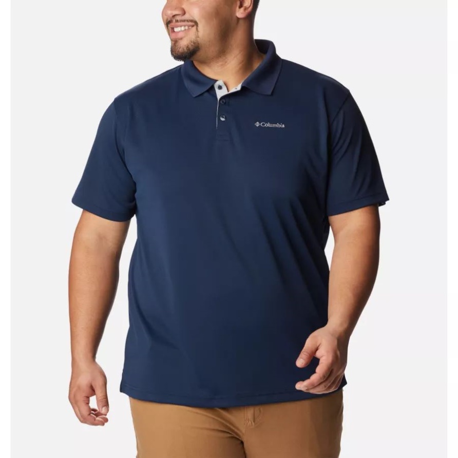 Columbia Collegiate Navy Herren Nutzer Poloshirt Groß