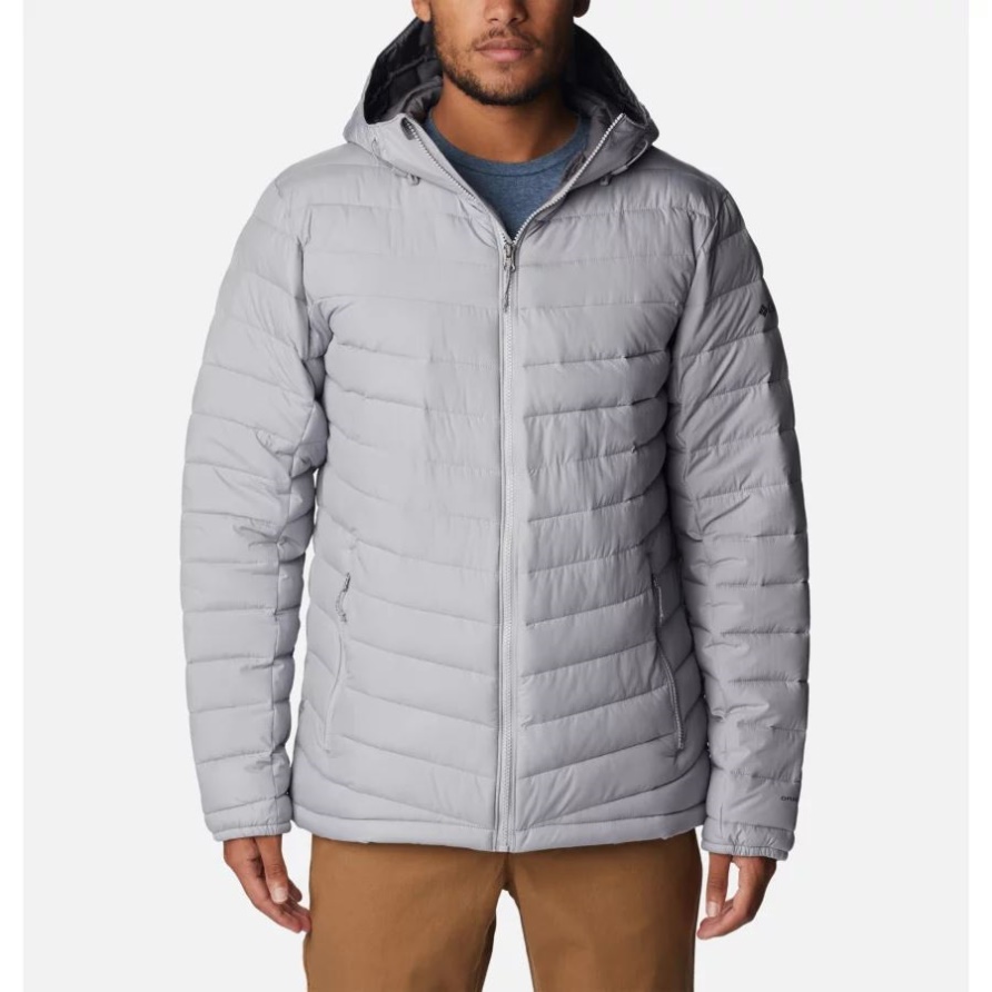 Columbia Columbia Graue Isolierte Jacke Mit Kapuze Für Herren
