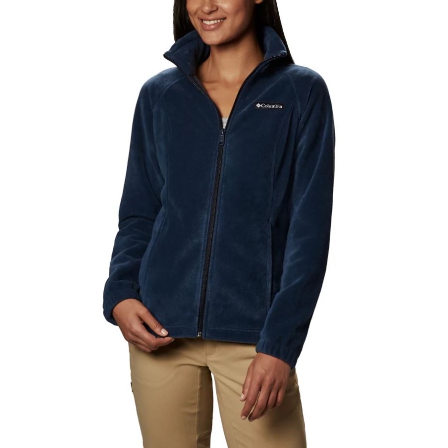 Columbia Columbia Navy Benton Springs Fleecejacke Mit Durchgehendem Reißverschluss Für Damen