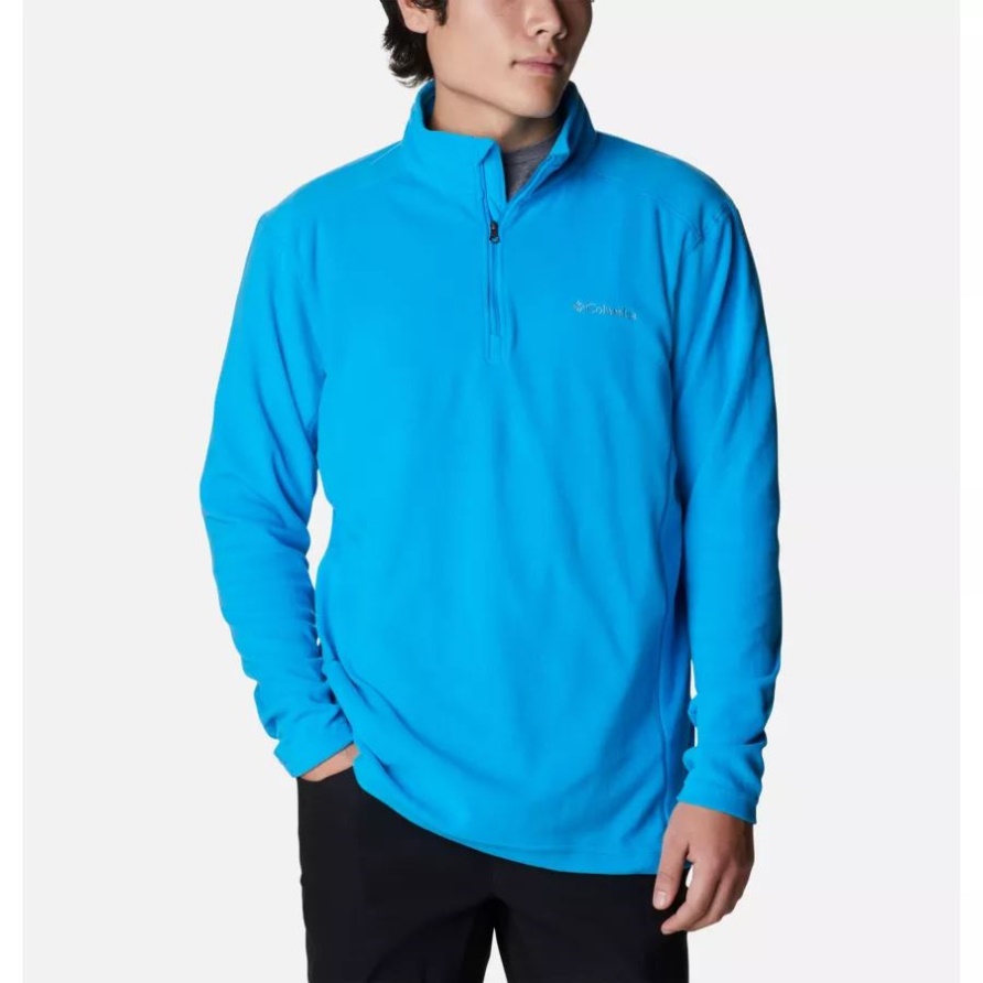 Columbia Compass Blue Herren Klamath Range Ii Halber Reißverschluss