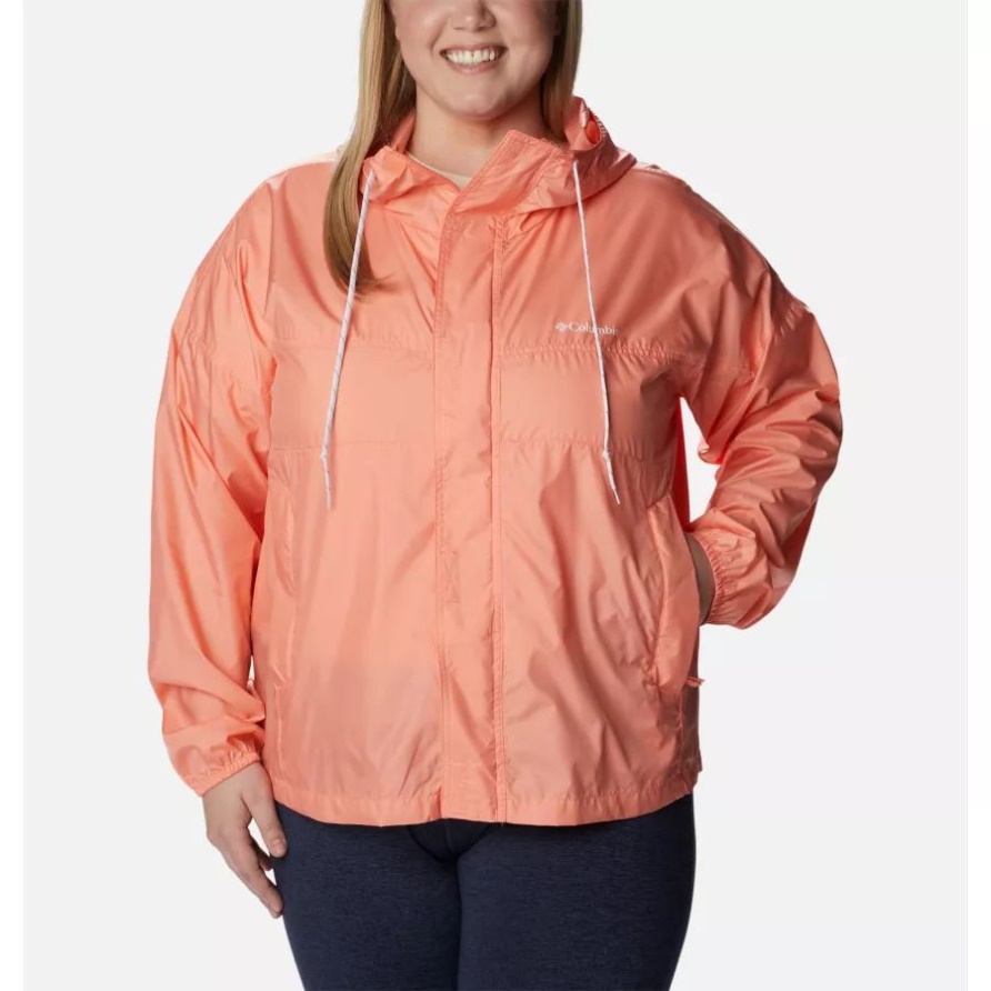 Columbia Coral Reef Flash Challenger Windjacke Für Damen In Übergröße