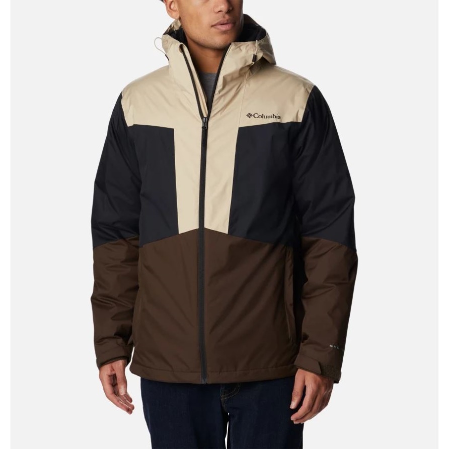 Columbia Cordovan/Ancient Fossil/Black Wallowa Park Wasserdichte 3-in-1-Wechseljacke Für Herren
