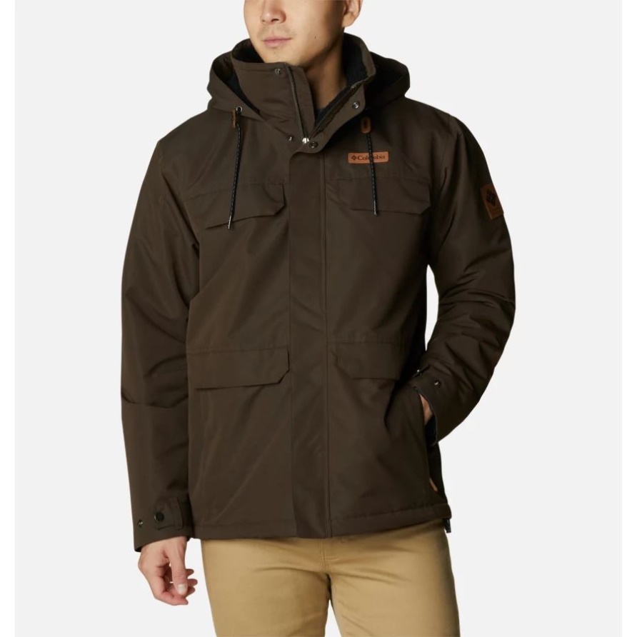Columbia Cordovan Herren South Canyon Mittellange Jacke