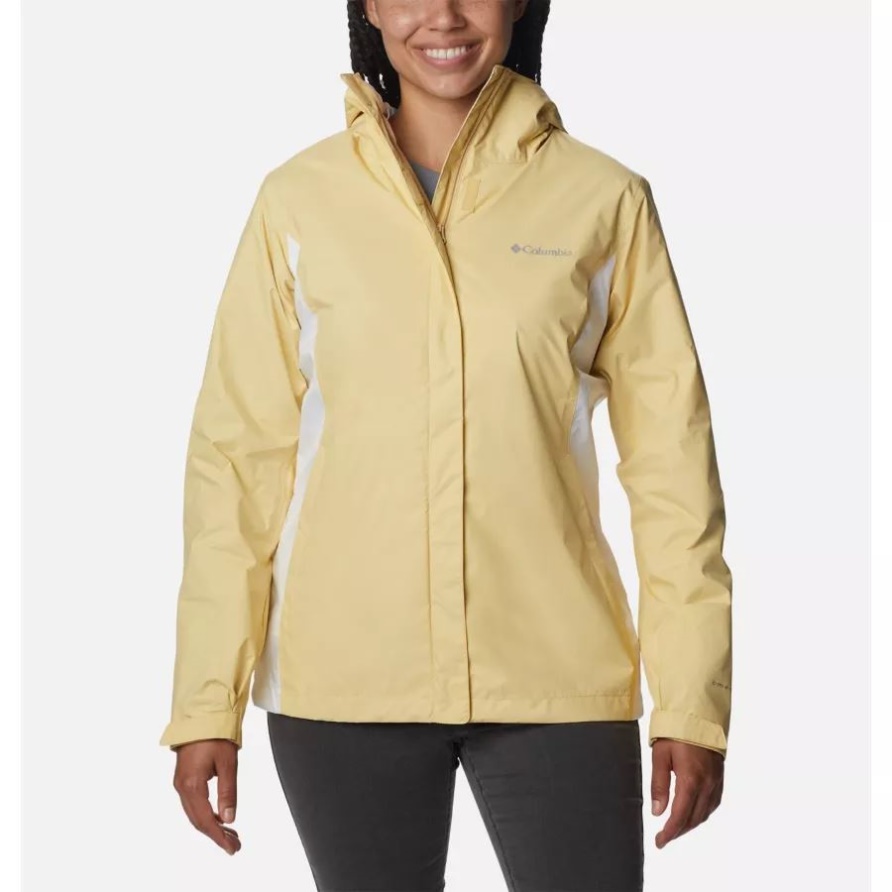 Columbia Cornstalk/weiß Arcadia Ii Regenjacke Für Damen