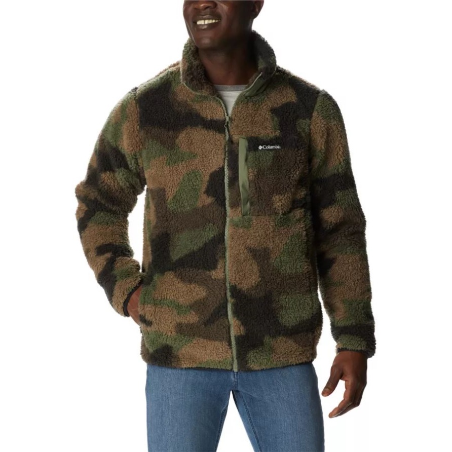 Columbia Cypress Mod Camo Winterpass Sherpa-Fleecejacke Für Herren