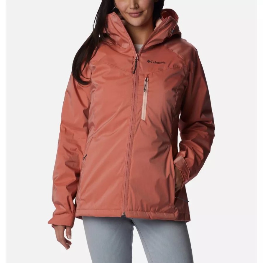 Columbia Dark Coral Sheen Oak Ridge Wechseljacke Für Damen