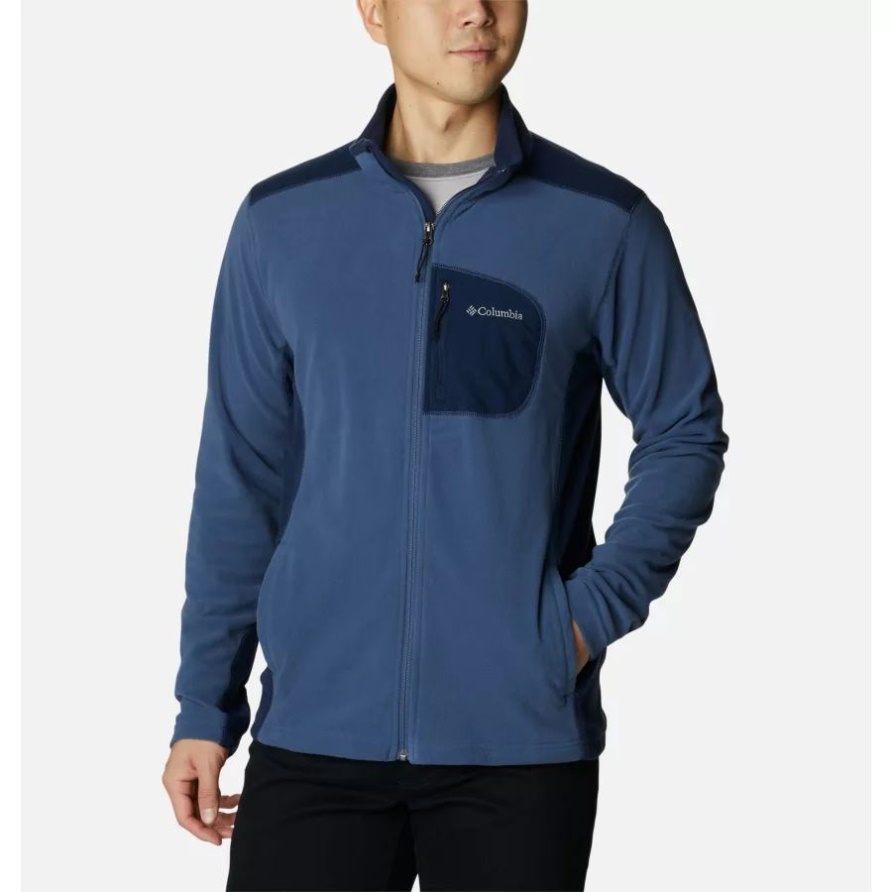 Columbia Dark Mountain/College Navy Herren-Fleecejacke Aus Der Klamath-Reihe