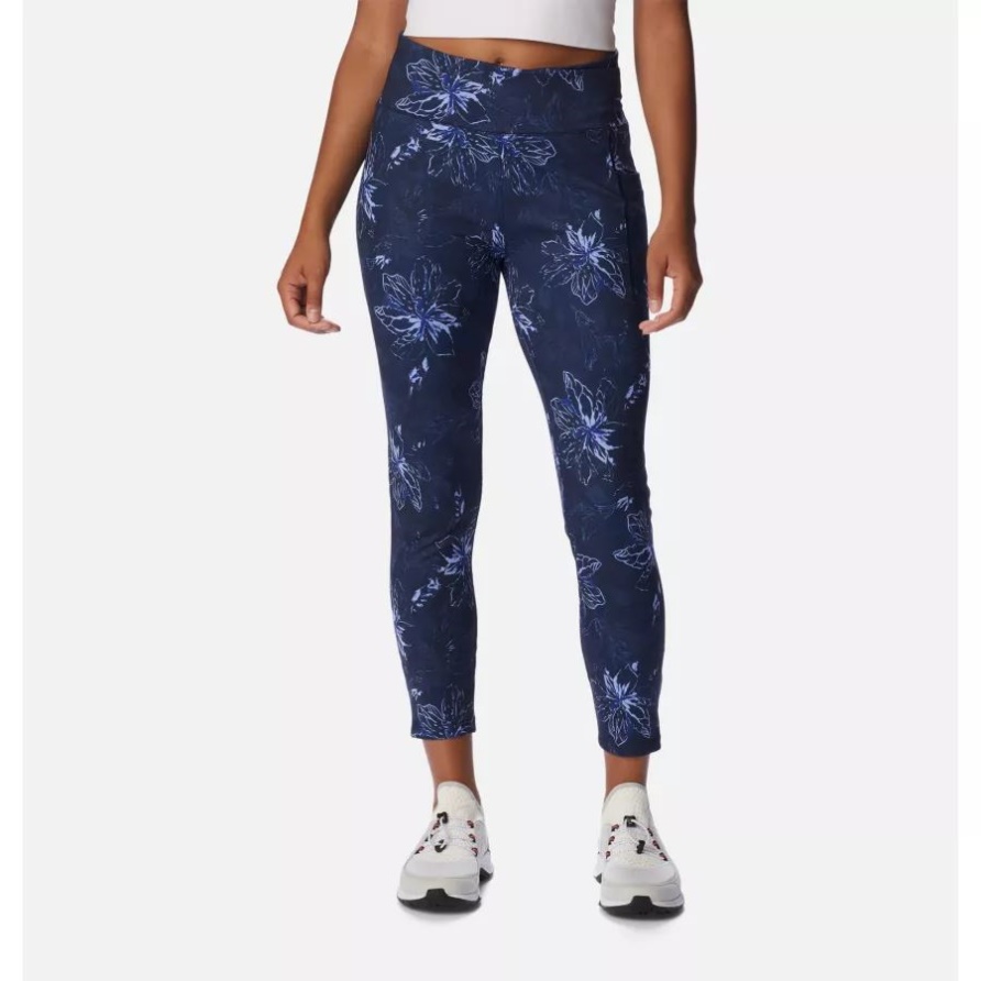 Columbia Dark Night Heather Weekend Adventure 7/8-Leggings Für Damen