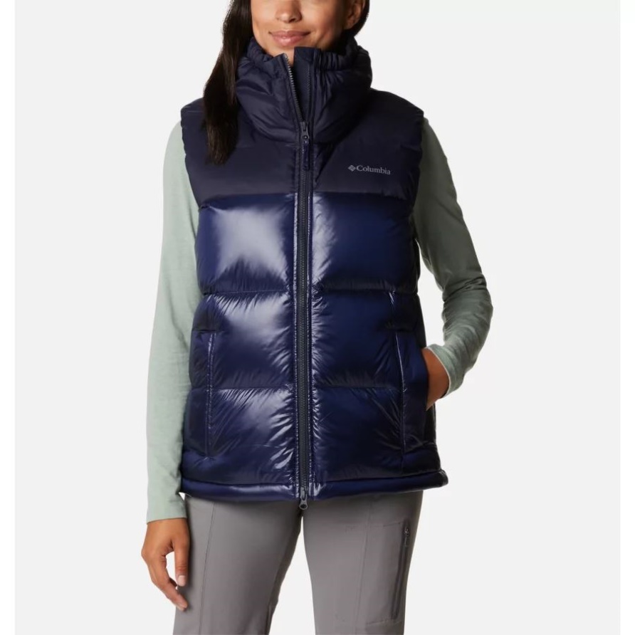 Columbia Dark Nocturnal Bulo Point Omni-Heat Infinity Daunenweste Für Damen