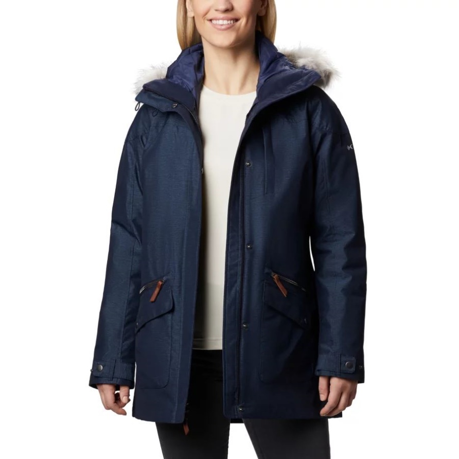 Columbia Dark Nocturnal Carson Pass 3-in-1 Wasserdichte Jacke Für Damen