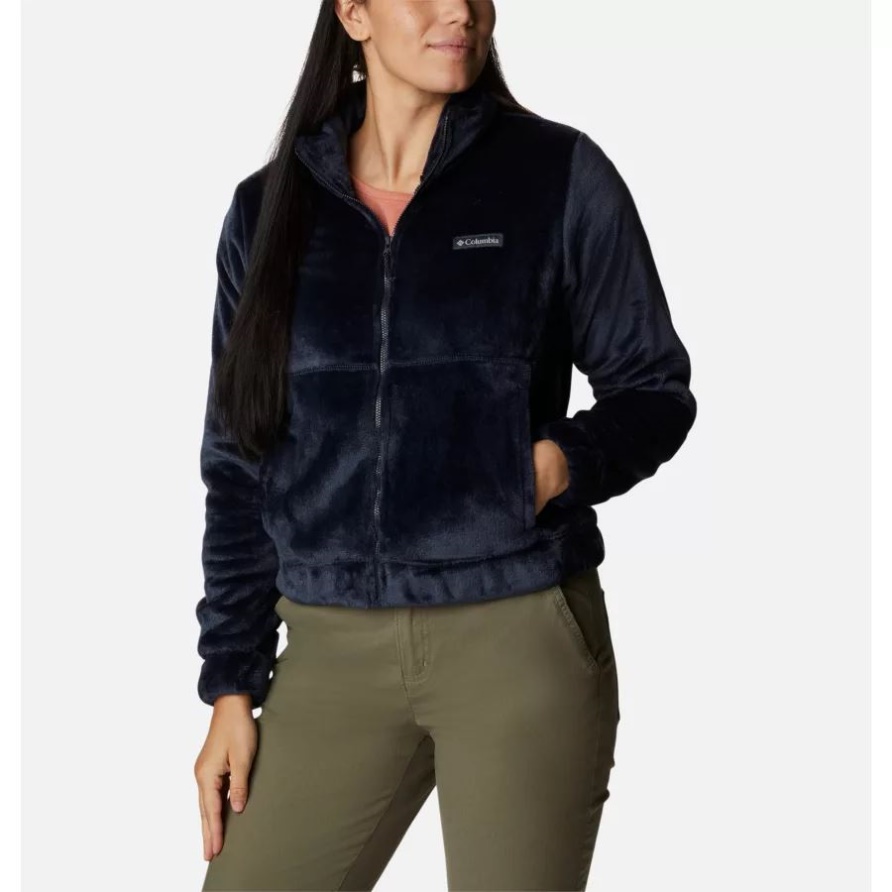 Columbia Dark Nocturnal Fireside Jacke Mit Durchgehendem Reißverschluss Für Damen