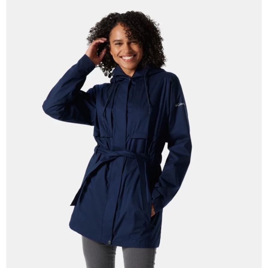 Pardon My Trench-Regenjacke Von Columbia Dark Nocturnal Für Damen