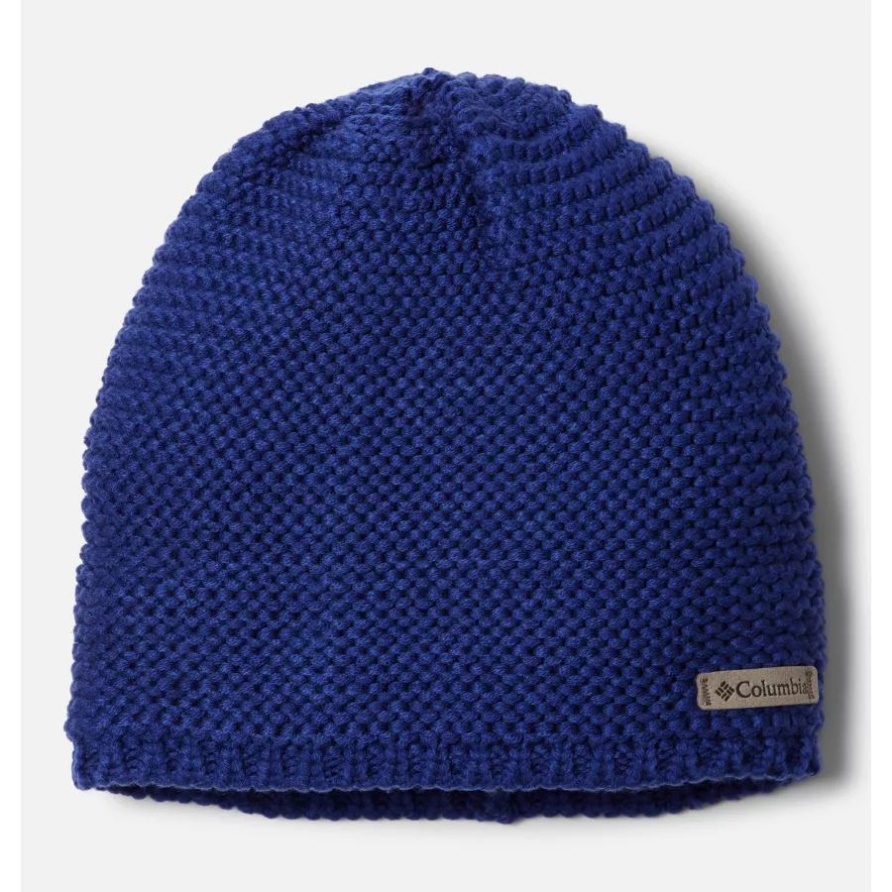Columbia Beanie Mit Kaskadenspitze Und Dunklem Saphir
