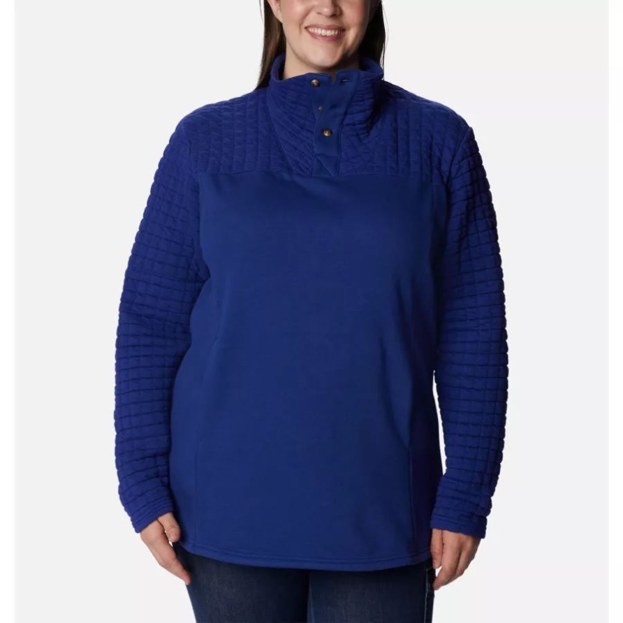 Columbia Dark Sapphire Damen Tunika Sunday Gipfel Ii Plus Größe