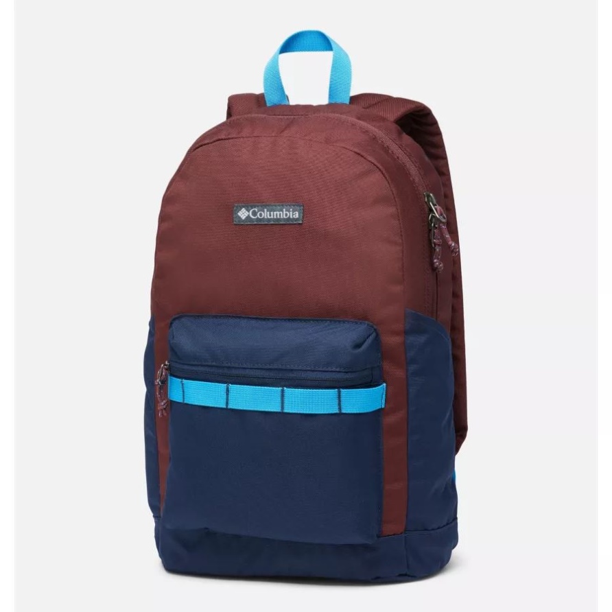 Columbia Elderberry/Collegiate Navy Unisex-Zickzack-18-Liter-Rucksack
