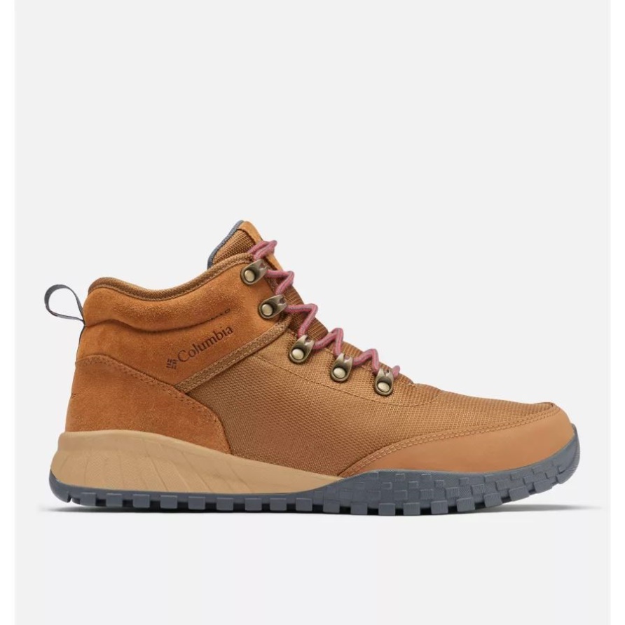 Columbia Elk/graphite Fairbanks Halb Wasserdichter Winterstiefel Für Herren