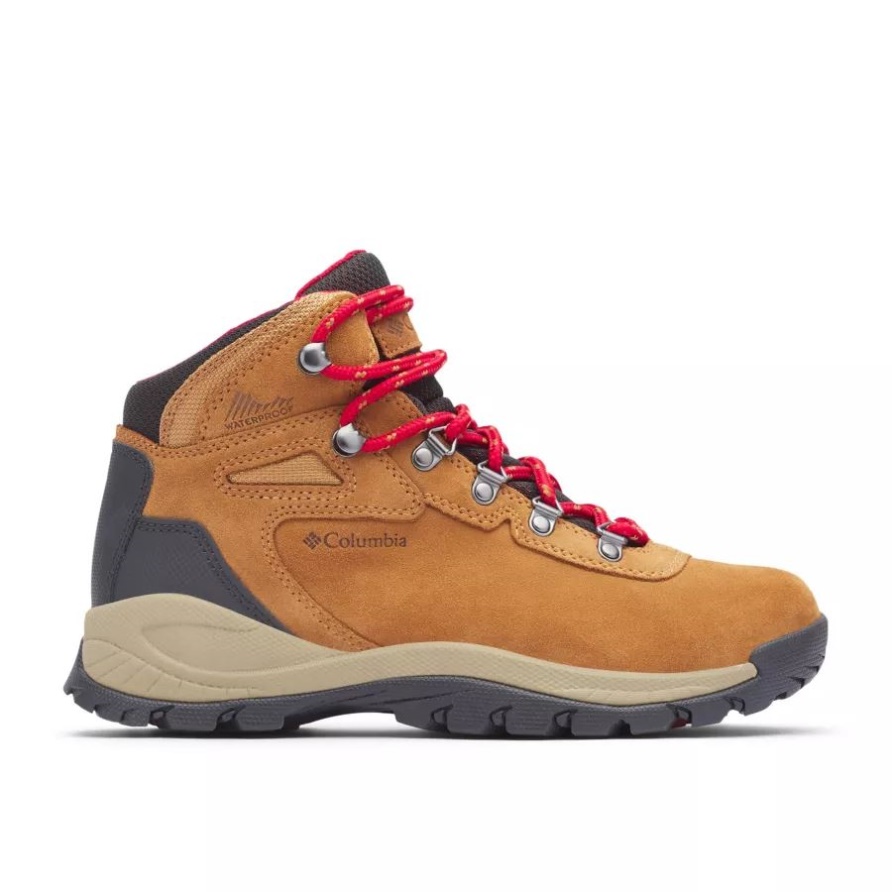 Columbia Elk/mountain Red Newton Ridge Plus Wasserdichter Amped Wanderschuh Für Damen